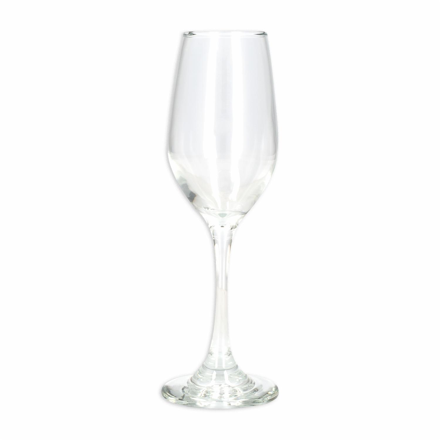 Set De Copas Brunello Champaña Est Liso Skyline 5470el4 CRISTAR 4 Piezas - Imagen 2