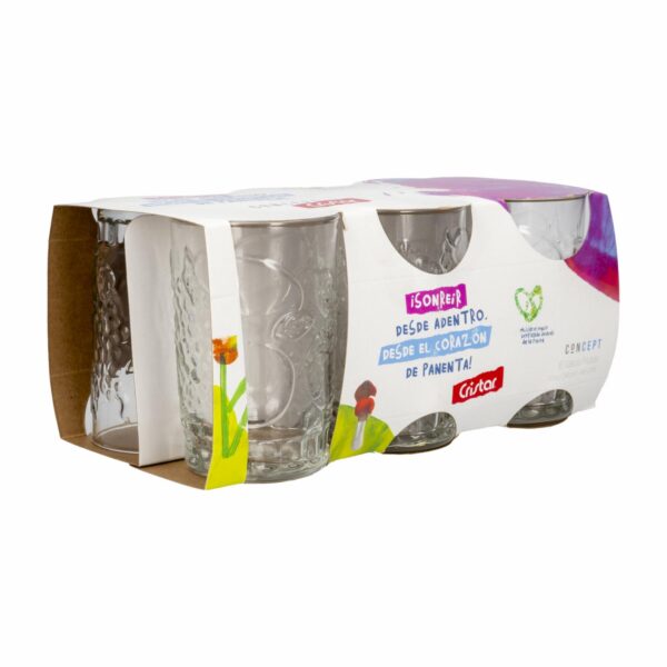 Set De Vasos Concept Frutas 6X295 Ml CRISTAR 0795CL6CPT23 - Imagen 4