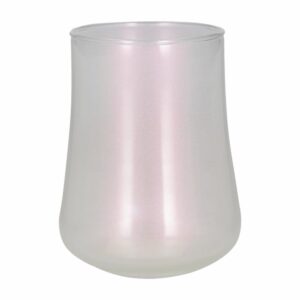 Vaso De Vidrio Para Bebidas Línea Bolonia Color Rosado CRISTAR Unidad