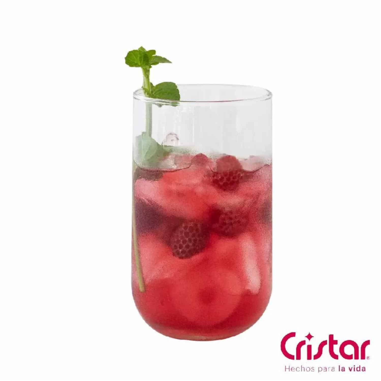 Set De Vasos Bebidas Capela 6x408 Ml CRISTAR 0790CC4 - Imagen 3