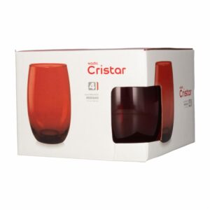 Set De Vasos Bebidas Mikonos 6x460 Ml CRISTAR 0454EC4RJ