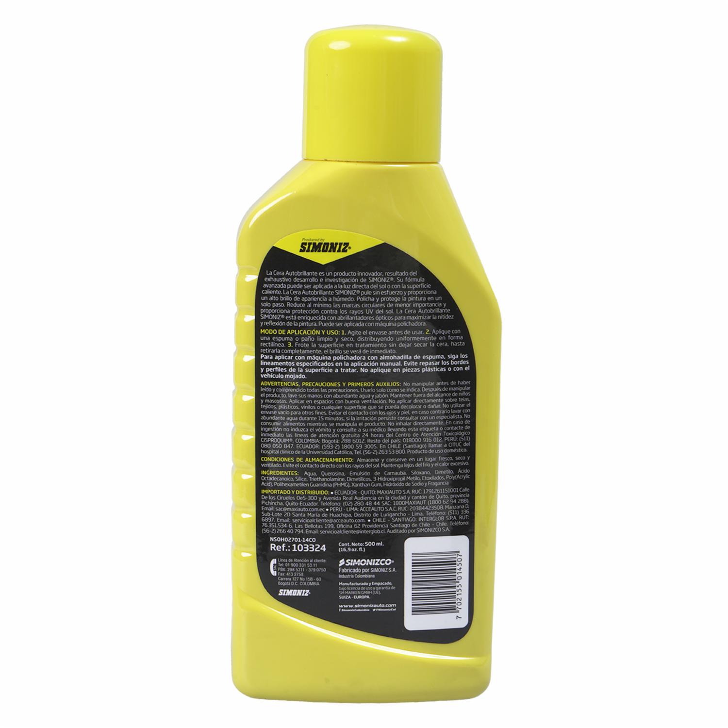 Cera De Aurobrillante SIMONIZ Unidad - Imagen 3