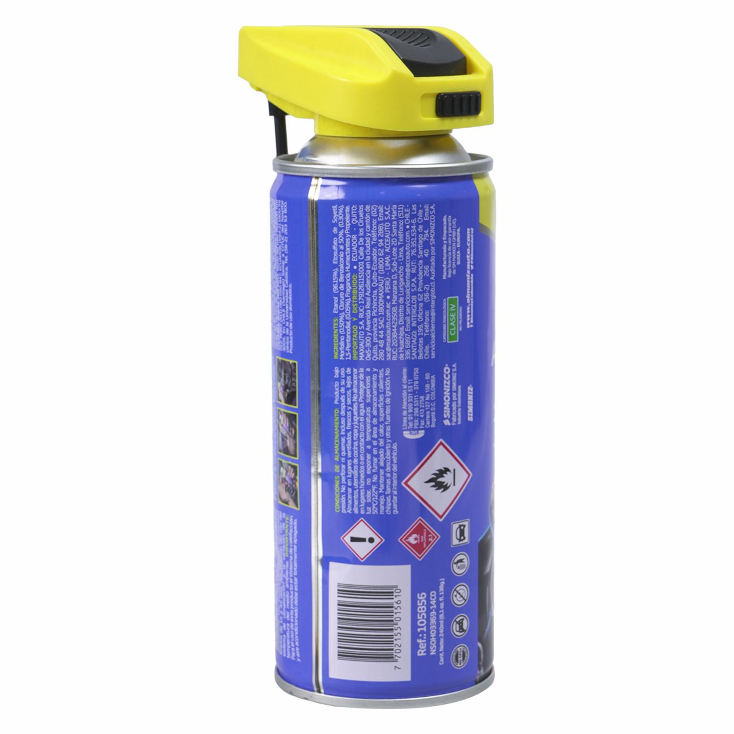 Sanitizador Para Aire Puro 240 Ml SIMONIZ Unidad - Imagen 3