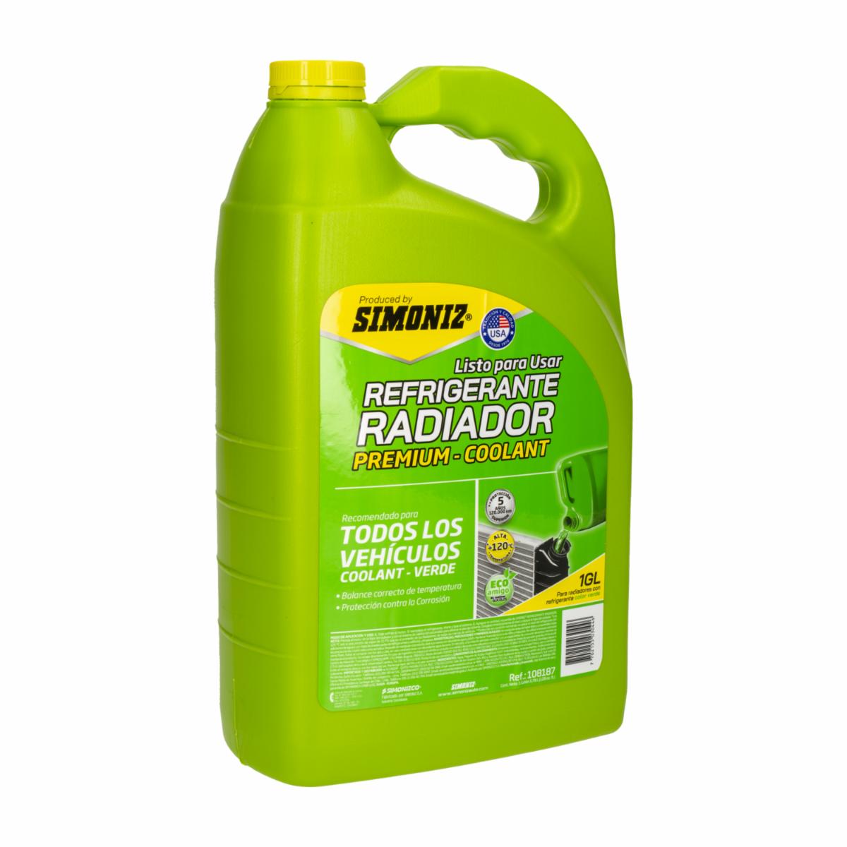 Refrigerante De Radiador Ecoamigo 378L SIMONIZ Unidad
