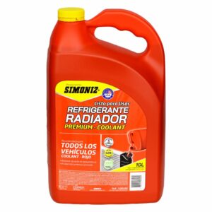 Refrigerante Automotriz Color Rojo SIMONIZ 1 Galón
