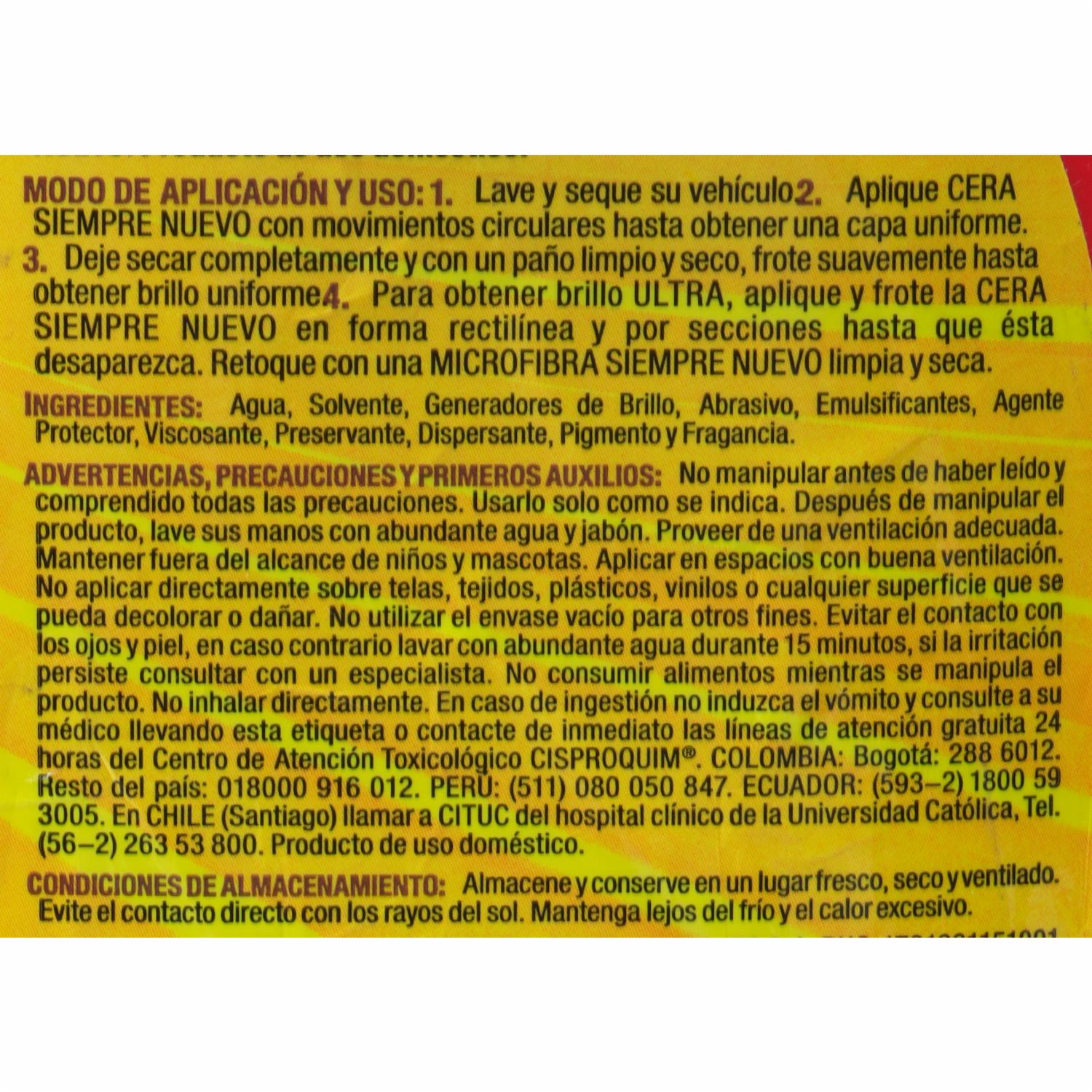 Cera Liquida 500Ml SIMONIZ Unidad - Imagen 2