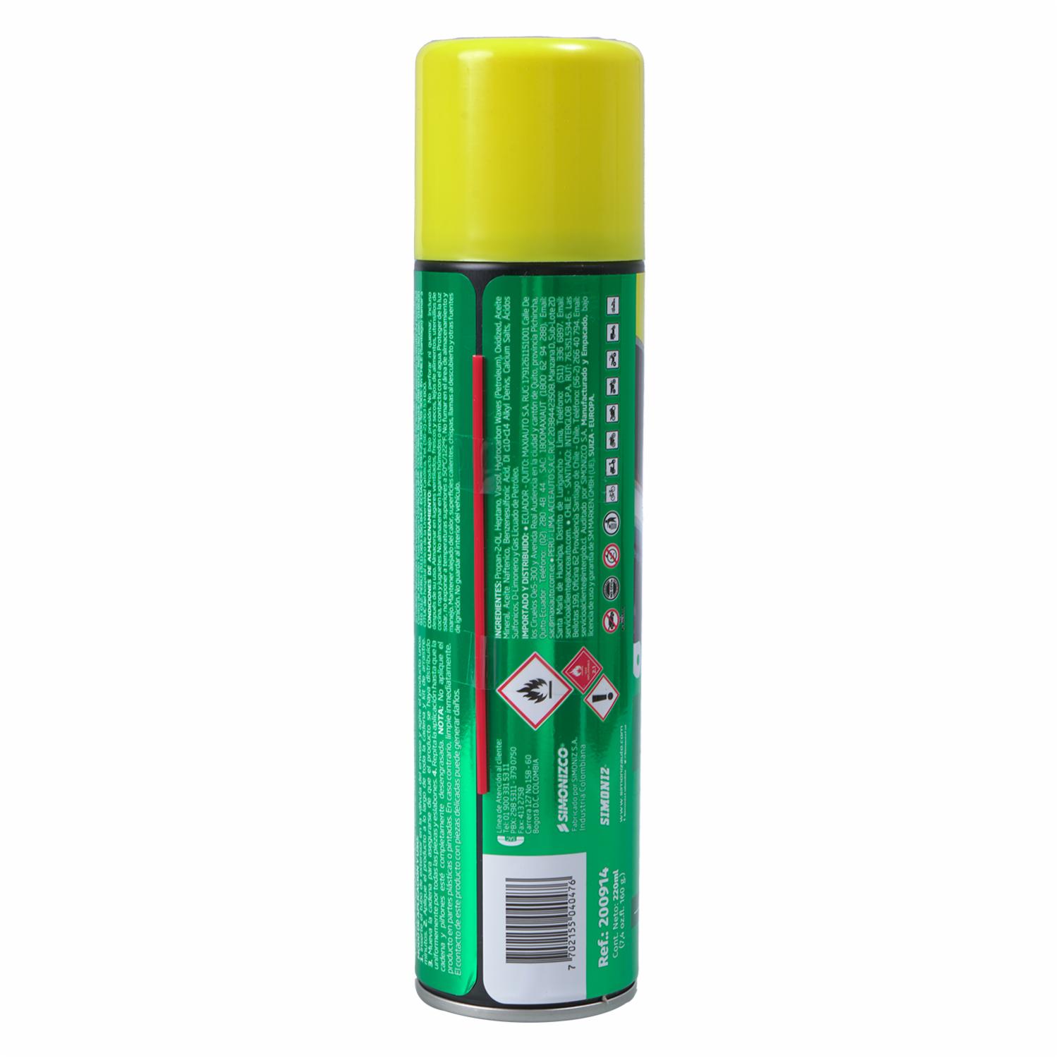 Limpiador Y Desengrasante De Cadenas SIMONIZ 220 Ml