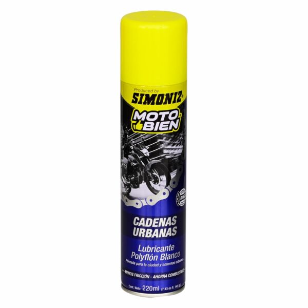 Lubricante De Cadenas Con Antiadherente SIMONIZ 220 Ml