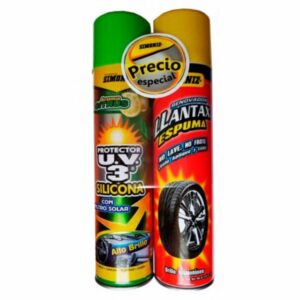 Pack De Promo En Aerosoles Ultra Violeta 3 + Llantax SIMONIZ Paquete