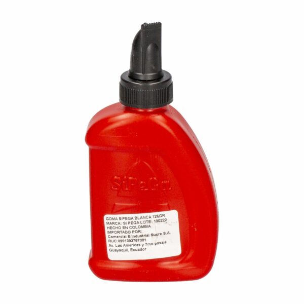 Pegamento Blanco Liquido SIPEGA 125 G - Imagen 2