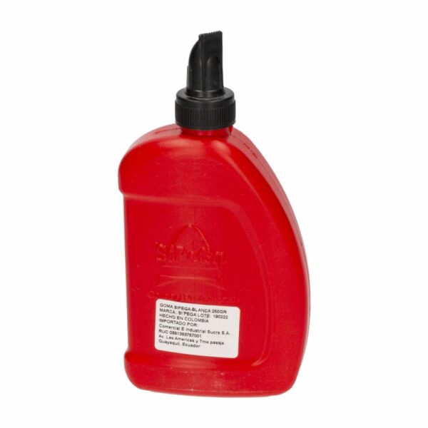 Pegamento Blanco Liquido SIPEGA 250 G - Imagen 2