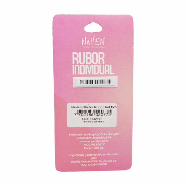 Rubor Compacto 28 NAILEN 3 G - Imagen 4