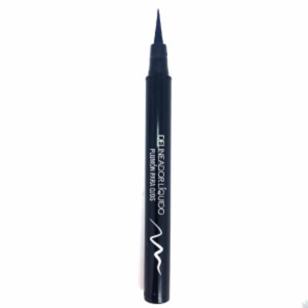Delineador De Ojos Líquido Plumon Color Negro NAILEN 1.20 Ml