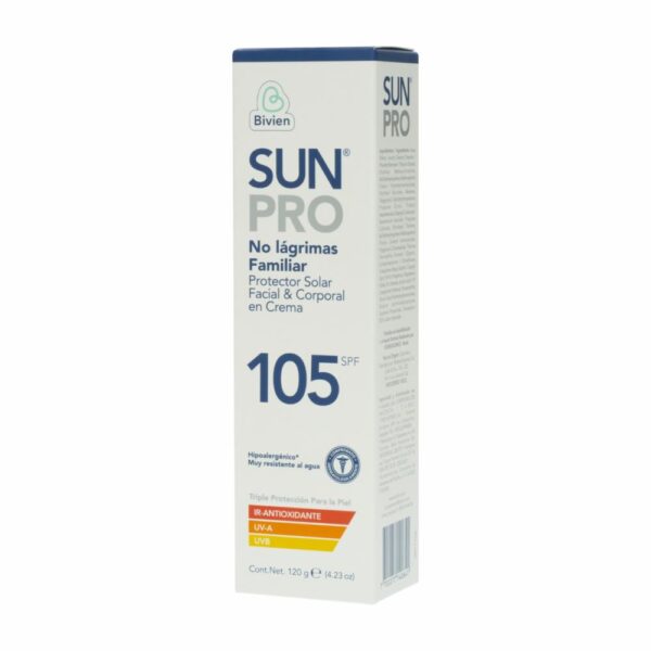 Protector Solar Corporal Familiar Spf15 SUN PRO 120 G - Imagen 3