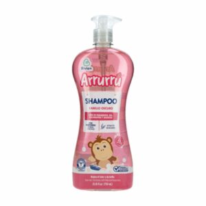 Shampoo Infantil Para Cabello Oscuro ARRURRÚ 750 Ml
