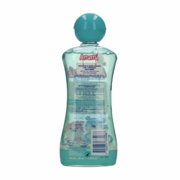 Shampoo Y Baño Líquido 2 En 1 Original ARRURÚ 220 Ml - Imagen 2