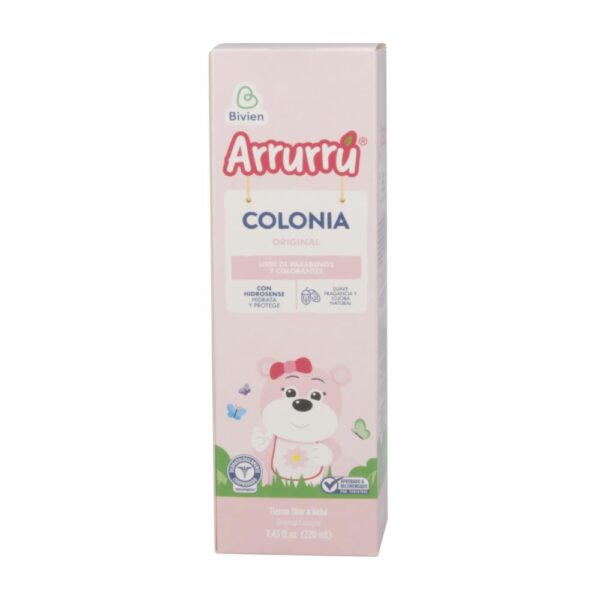 Colonia Infantil Original Rosada ARRURRÚ 220 Ml - Imagen 3