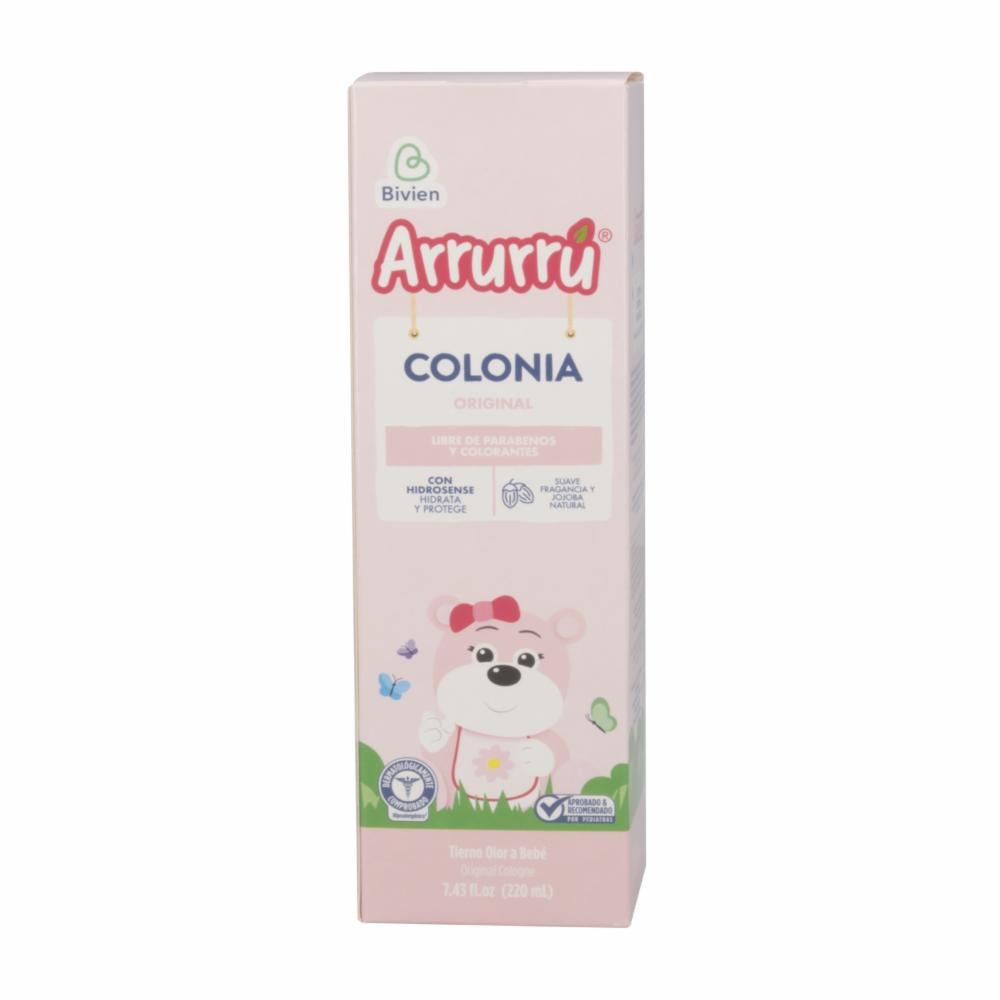 Colonia Infantil Original Rosada ARRURRÚ 220 Ml - Imagen 3