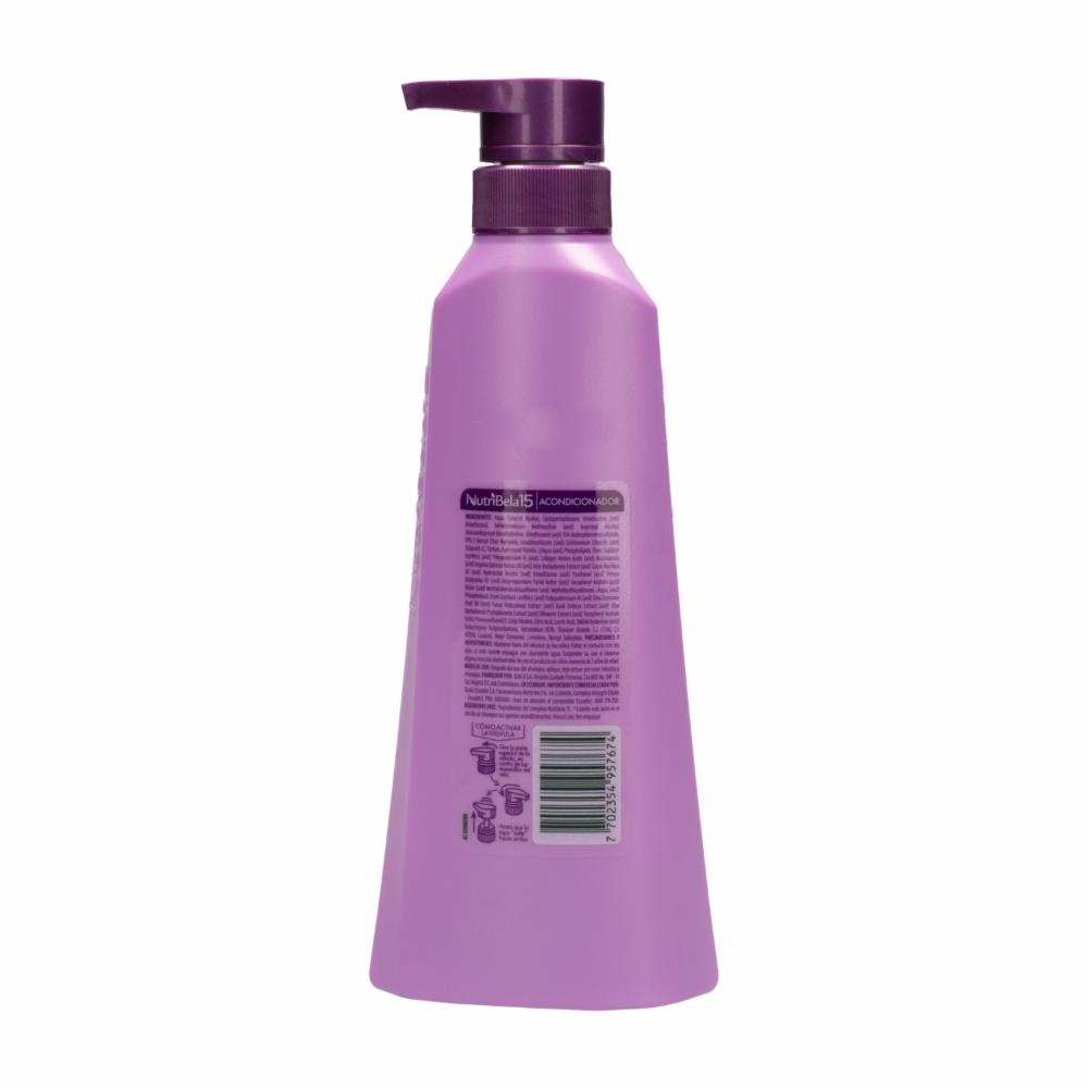 Acondicionador De Cabello Con Biokeratina NUTRIBELA 370 Ml - Imagen 2