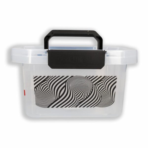 Caja Organizadora Negra Con Manija ESTRA 4 Litros - Imagen 2