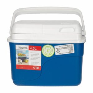 Cooler De Plástico Color Azul ESTRA 4,5 L