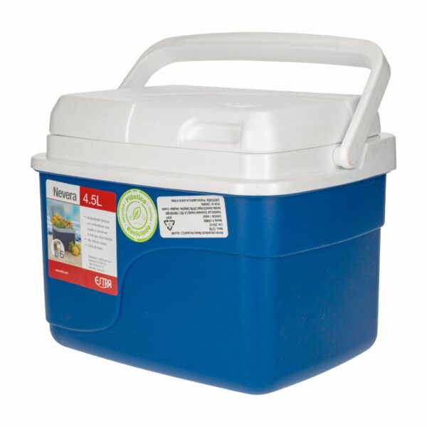 Cooler De Plástico Color Azul ESTRA 4,5 L - Imagen 2