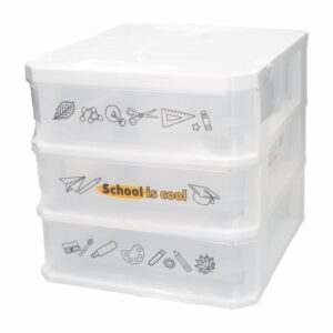 Cajonera Blanca ESTRA 3 Piezas