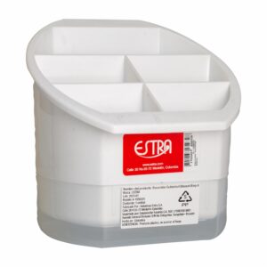 Escurridor Para Cubiertos Blanco ESTRA Unidad