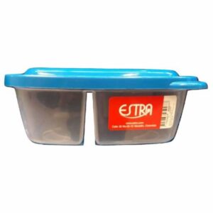 Recipiente Básico Rectangular Dividido ESTRA 1,4 L