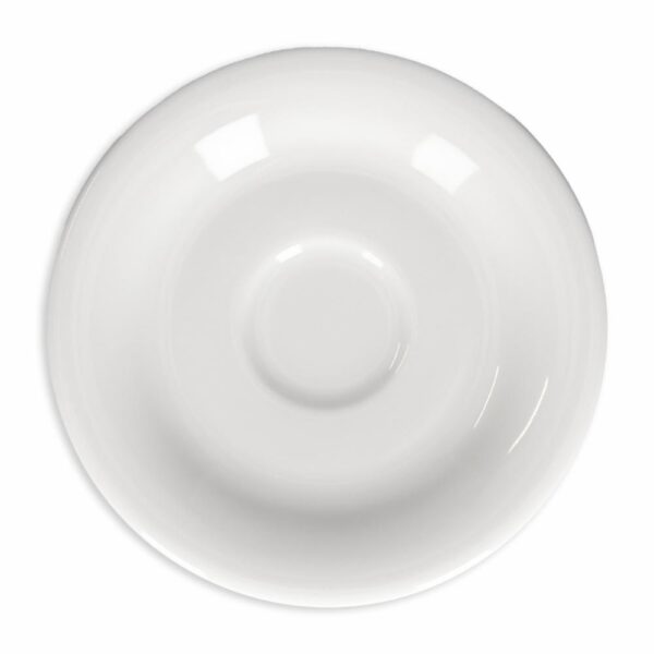 Plato Cappuccino Diseño Actualite Blanco CORONA Unidad - Imagen 2