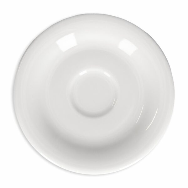 Plato Cappuccino Diseño Actualite Blanco CORONA Unidad - Imagen 2