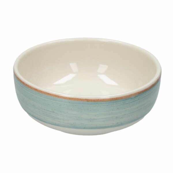 Plato Hondo Caoba Azul CORONA Unidad