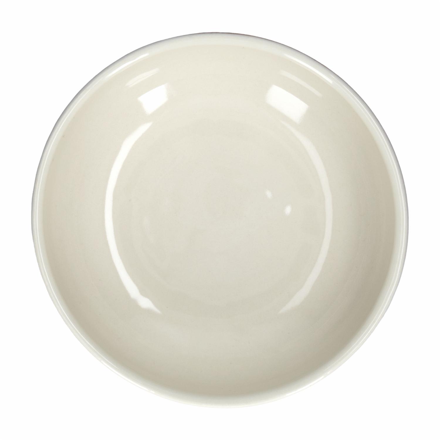 Plato Hondo Caoba Azul CORONA Unidad