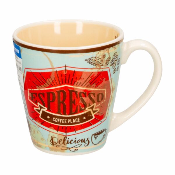 Jarro De Ceramica Diseño Momentos Del Café CORONA Unidad - Imagen 2