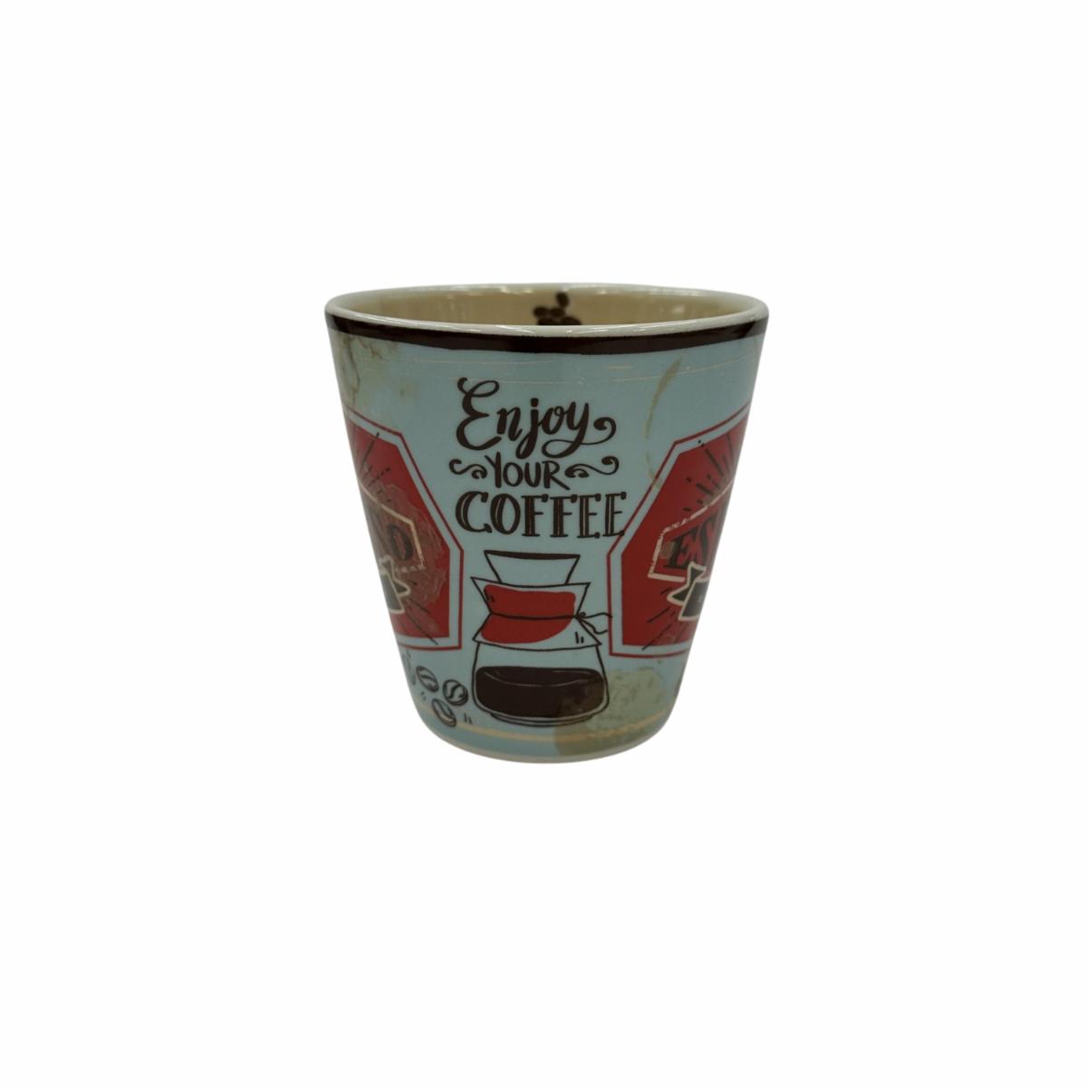 Jarro De Ceramica Diseño Momentos Del Café CORONA Unidad