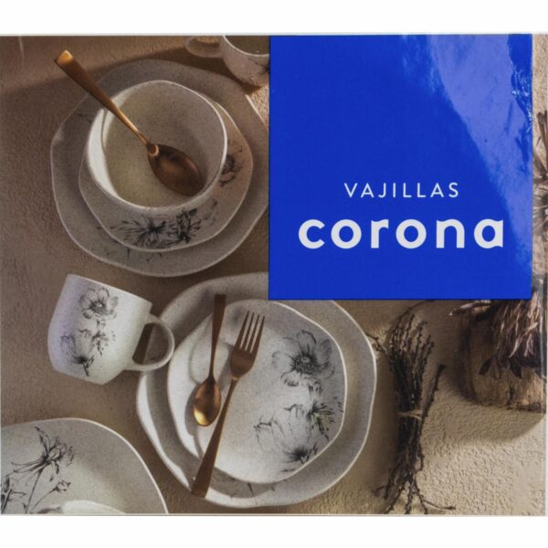 Vajilla 16 Piezas  Redonda CORONA Elea - Imagen 6