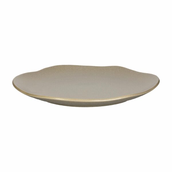 Plato Pando Concreto Reactivo CORONA 26,2 Cm