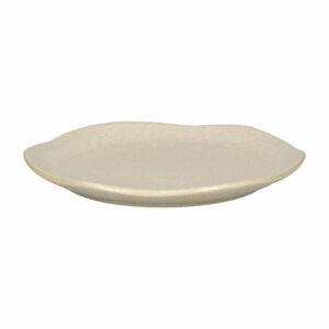 Plato Para Postre Concreto Reactivo CORONA 19,8 Cm