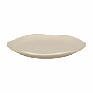 Plato Para Postre Concreto Reactivo CORONA 19,8 Cm