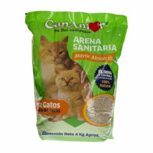 Arena Para Gatos Sanitaria CANAMOR 4 KG