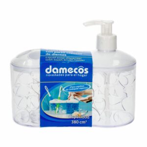 Porta Cepillos De Dientes Y Dispensador De Jabón DAMECOS Unidad