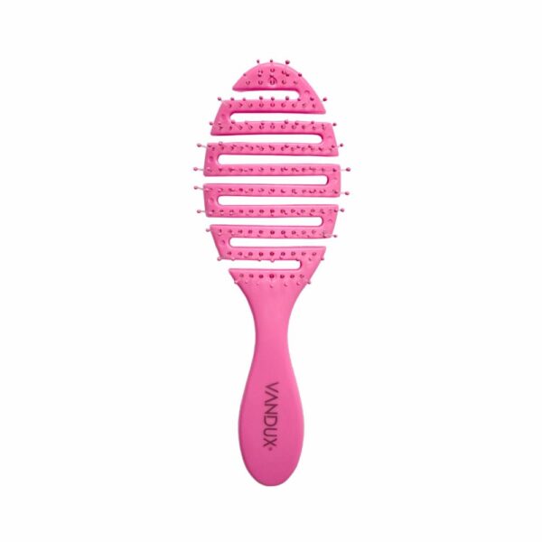 Cepillo De Cabello Plástico Bend Ovalado Mini VANDUX Pequeño