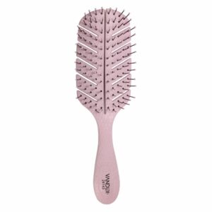 Cepillo De Cabello Plano Hoja Rectangular Ecológico Friendly VANDUX Mediano