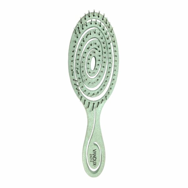 Cepillo De Cabello Redon Ecológico Efecto Masajeador VANDUX Mediano