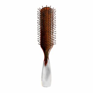 Cepillo De Cabello Plano Plástico Carey VANDUX Grande