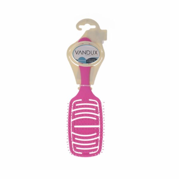 Cepillo De Cabello Plano Plástico Touch Araña VANDUX Grande