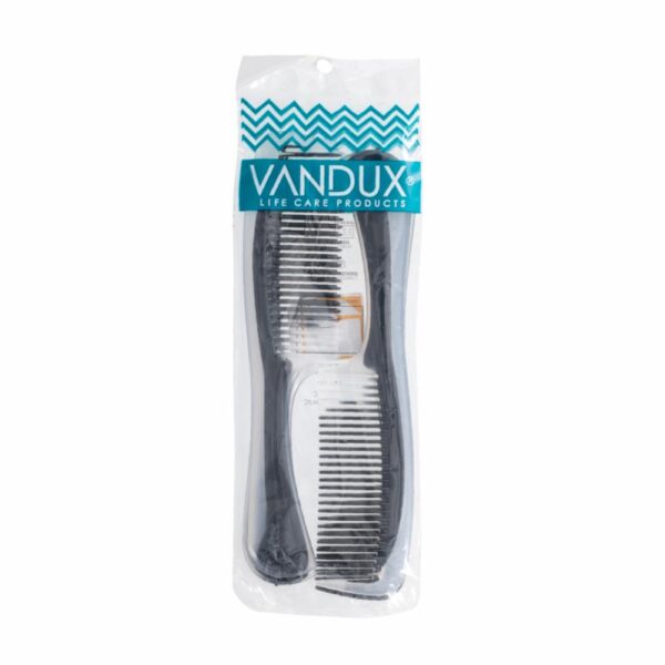 Peine De Cabello Two Tone Ballena VANDUX X4 Uds