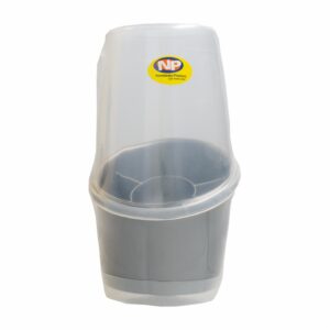 Escurridor De Cubiertos Plus NOVEDADES PLÁSTICAS Con Tapa