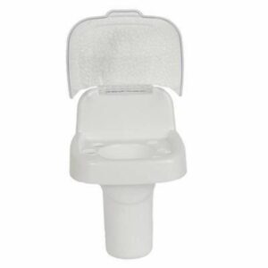 Portacepillos De Pared Con Tapa NOVEDADES PLÁSTICAS Unidad