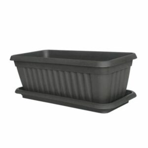 Jardinera Venecia 35Cms Wengué + Bandeja FERCON Unidad